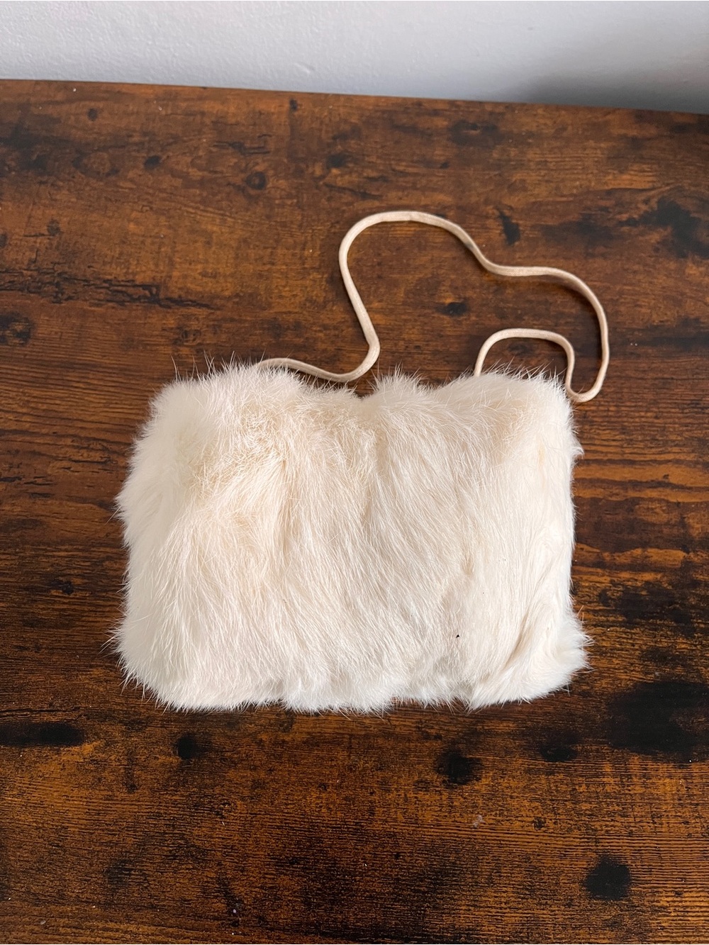 Soft Cream Faux Fur Muff - Kids Winter Accessories